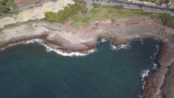 มมองทางอากาศของเกาะเตเนร Canary สเปนมหาสม ทรแอตแลนต กโดรนท อปว Uhd — วีดีโอสต็อก