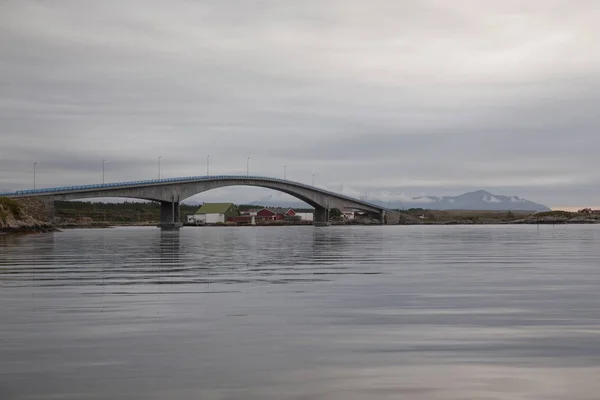 挪威岛屿 Averoy 北欧景观 北秋图片 — 图库照片