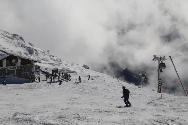 Neve Montanhas Esqui Jasna Eslováquia Tatras Paisagens — Fotografia de Stock