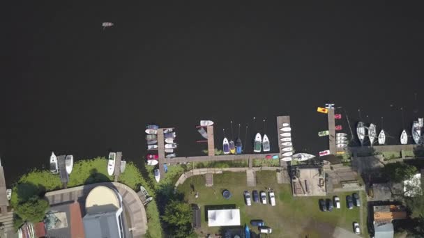 Αεροφωτογραφία Της Πόλης Jelgava Λετονία Zemgale Drone Top View Uhd — Αρχείο Βίντεο
