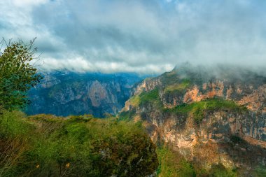 Canyon del Sumidero Milli Parkı. Chiapas, Meksika.