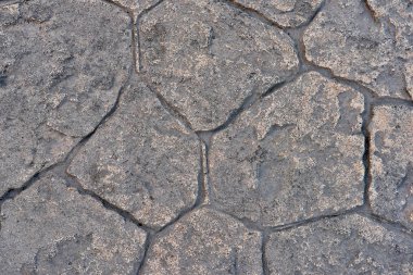 Doku taşı sarı renkli kil, döşeme levhalar sarı closeup.