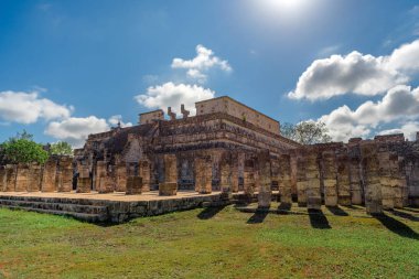 Chichen Itza antik Maya uygarlığının kalıntıları. Meksika.