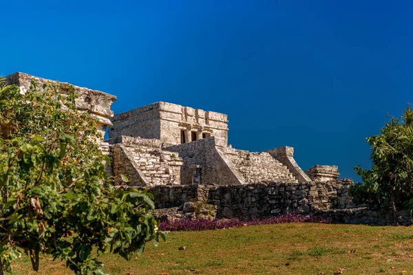 Ruinas de Tulum en la costa del Caribe . —  Fotos de Stock