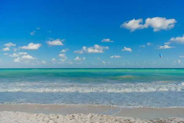 Lungomare Sulla Spiaggia Caraibica Nell Area Hoteleria Cancun Quintana Roo — Foto Stock