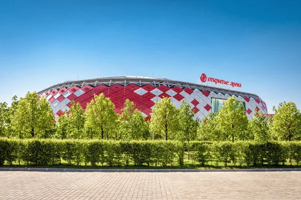 Moscou Russie Mai 2018 Vue Panoramique Stade Spartak Aréna Otkritie — Photo