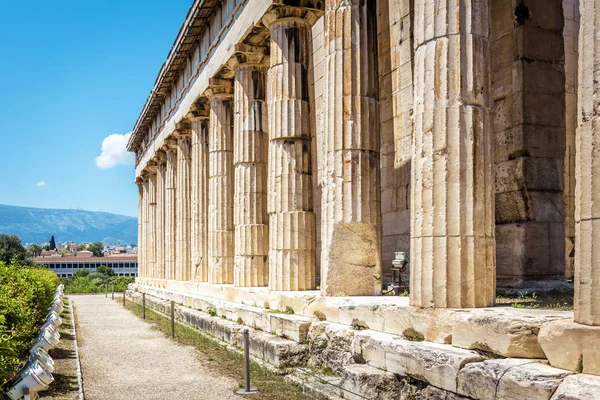 Temple Hephaestus Athens Greece One Main Tourist Attractions Athens Famous — Stock Photo, Image