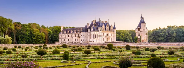 Castello Castello Chenonceau Francia Questo Castello Rinascimentale Uno Dei Principali — Foto Stock