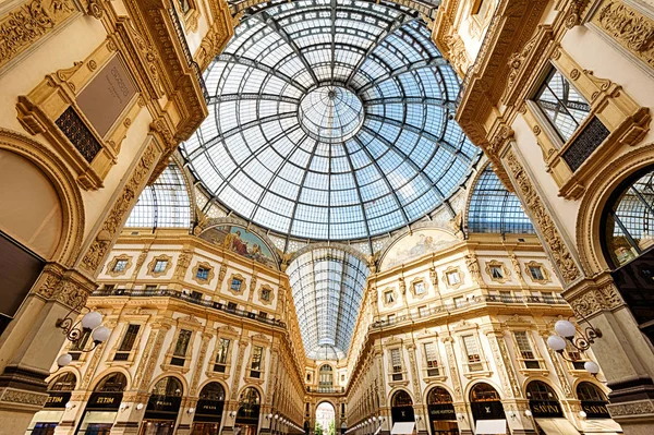 Milan Italy May 2017 Galleria Vittorio Emanuele Milano Gallery One — Stock Photo, Image