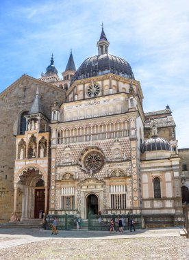 Citta Alta, Bergamo, İtalya Santa Maria Maggiore Bazilikası