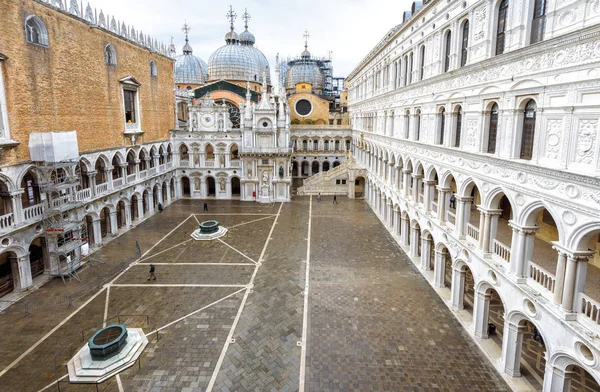 Dógský palác nebo Palazzo Ducale, Benátky, Itálie — Stock fotografie