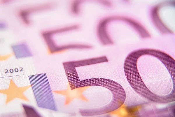 500 ユーロのお金紙幣クローズ アップ — ストック写真