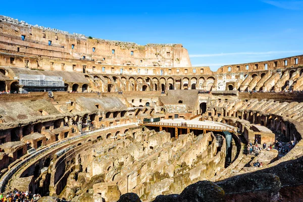 斗兽场内部， 罗马， 意大利 — 图库照片