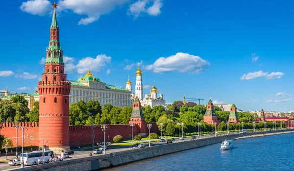 Moskova Kremlin yaz, Rusya Federasyonu — Stok fotoğraf