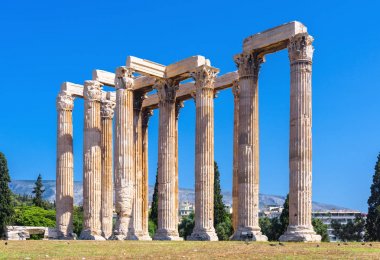 Olimpiyat Tapınağı Zeus, Atina, Yunanistan