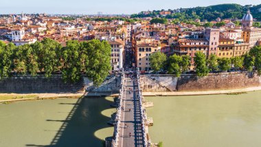 Sant'Angelo Köprüsü, Roma, İtalya