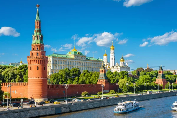 Moskova Kremlin yaz, Rusya Federasyonu — Stok fotoğraf