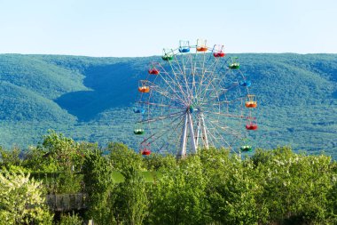 Lunaparkta dönme dolap