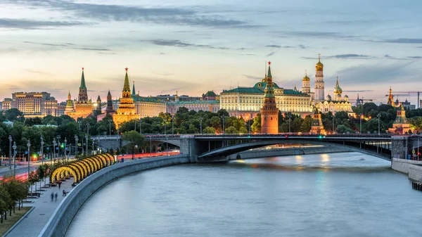 Moscow Kremlin-Moskva River, Rusya Federasyonu — Stok fotoğraf