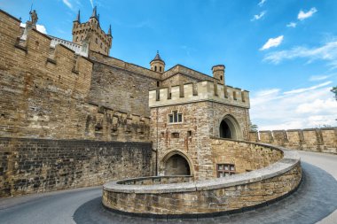 Hohenzollern Kalesi yakın çekim, Almanya