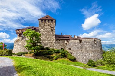 Lihtenştayn 'daki Vaduz Kalesi