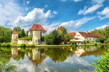 Blutenburg'a kale Münih, Almanya