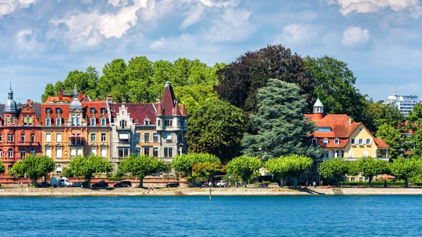 Constance of Konstanz in de zomer, Duitsland — Stockfoto