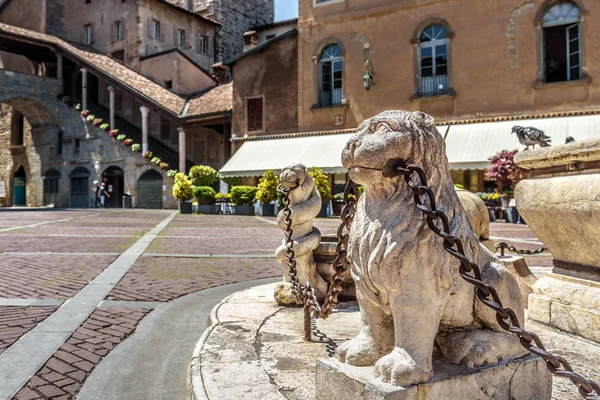 Bergamo no verão, Itália — Fotografia de Stock