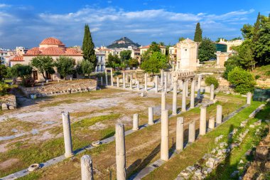 Roman Agora yaz, Atina, Yunanistan