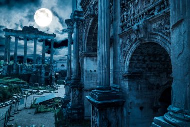 Roma gece, İtalya