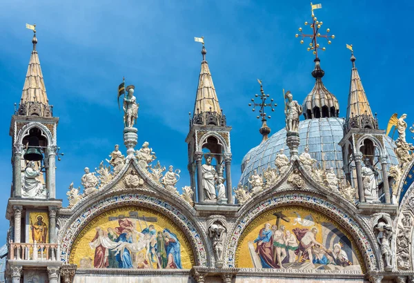 Базиліка Святого Марка Або Сан Марко Неподалік Венеції Італія Вона — стокове фото