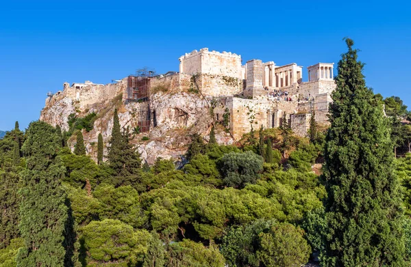 Acropole Athènes Été Grèce Est Point Repère Principal Athènes Panorama — Photo