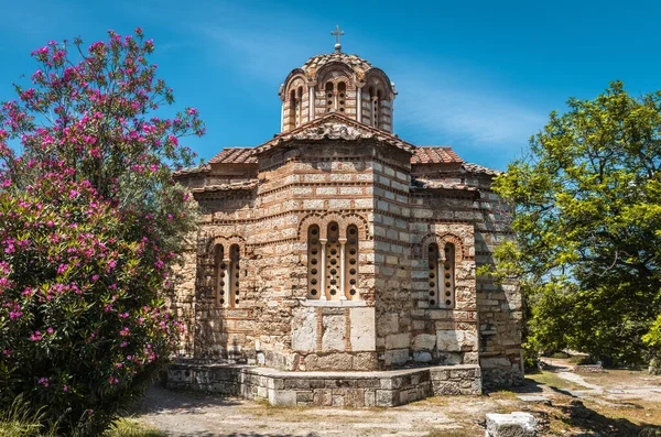 Iglesia Los Santos Apóstoles Ágora Antiguo Atenas Grecia Este Lugar —  Fotos de Stock