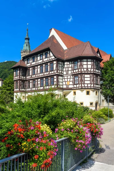 Residenzschloss Bad Urach Deutschland Dieses Wunderschöne Schloss Ist Ein Wahrzeichen — Stockfoto
