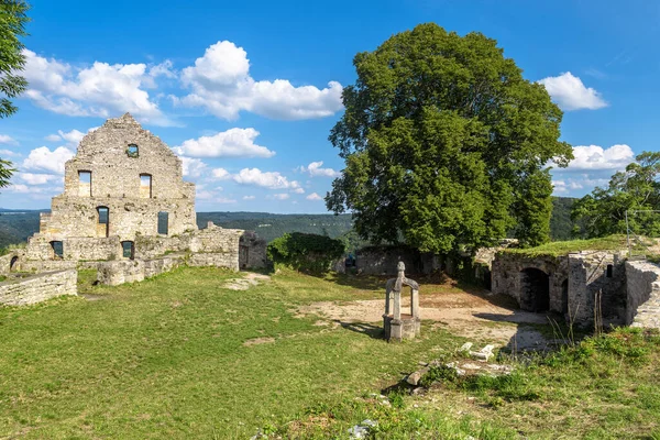 Castello Hohenurach Nel Centro Storico Bad Urach Germania Rovine Questo — Foto Stock