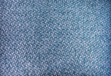 Arka plan için mavi keten doku yakın çekim