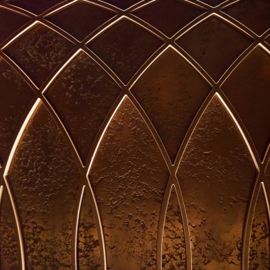 Soyut zarif art deco geometrik kahverengi dokulu arka plan süslü