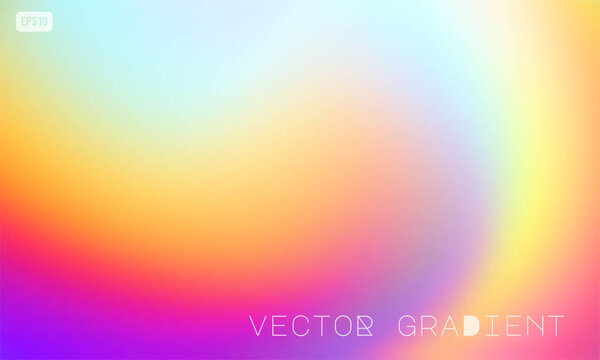 Abstract colorful gradient background