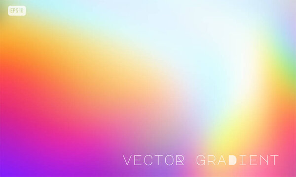 Abstract colorful gradient background