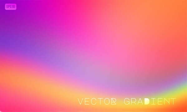 Abstract colorful gradient background