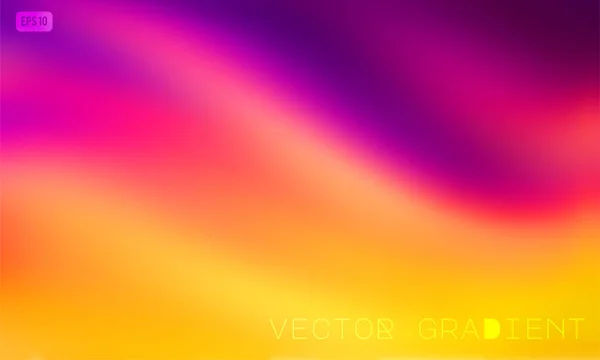 Abstract Colorful Vector Gradient Background Bright Pink Purple Orange Colors — Stock Vector