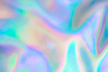 Holografik arka plan renkli pastel