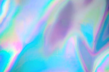 Holografik arka plan renkli pastel