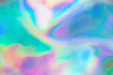 Holografik arka plan renkli pastel