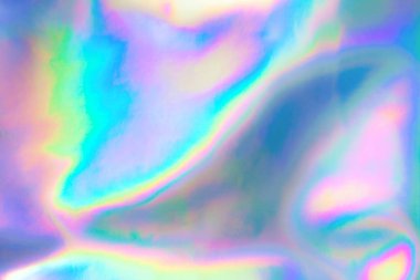 Holografik arka plan renkli pastel