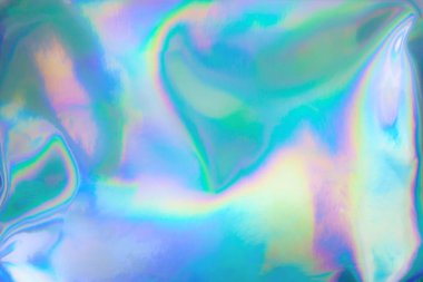 Holografik arka plan renkli pastel