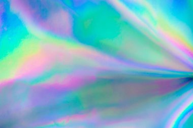 Holografik arka plan renkli pastel