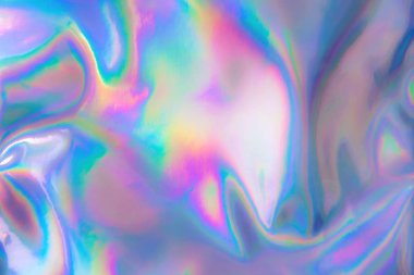 Holografik arka plan renkli pastel