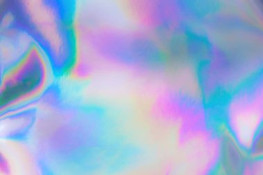 Holografik arka plan renkli pastel