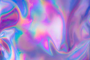 Holografik arka plan renkli pastel